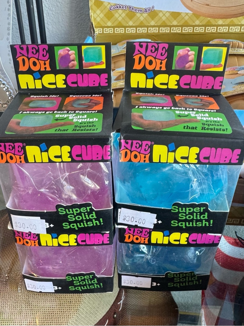 Nice Cube Super Solid Squish - Purple and Blue